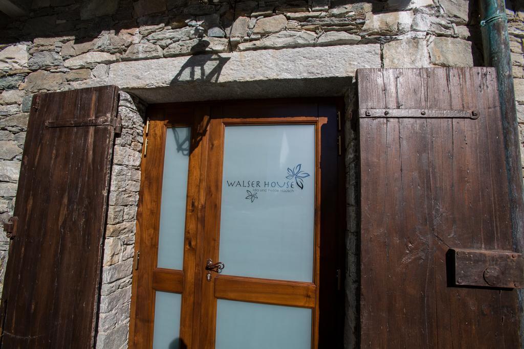 Отель Walser House Rimella Экстерьер фото